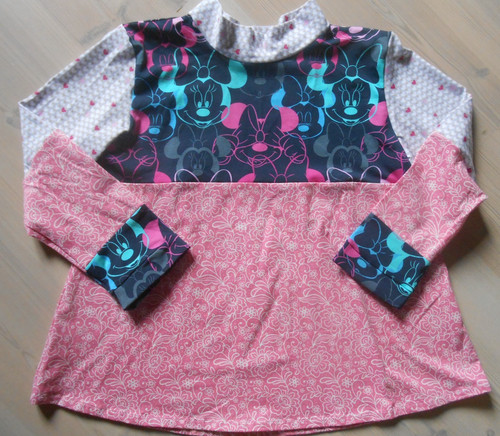 Patch tunika bluse - tunika,