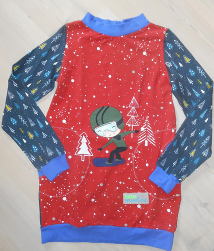 Pullover kleid 1140 - kleid, gr.