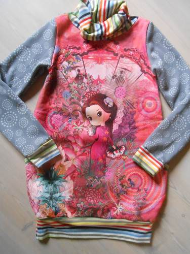 Warmes pullover kleid - kleid, gr