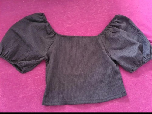 Crop shirt bluse kurz - crop,
